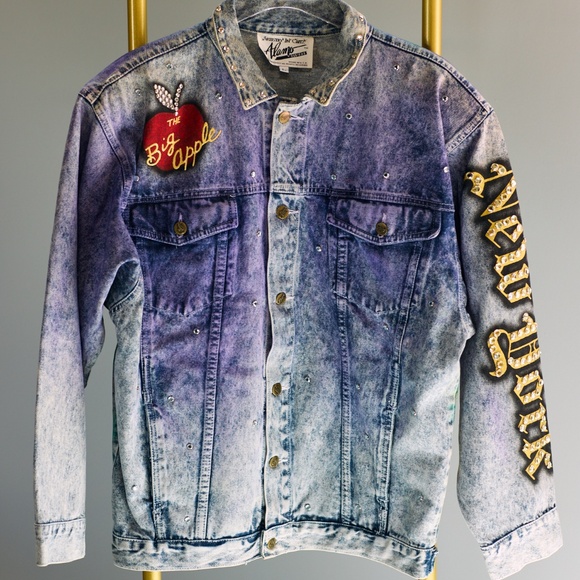 Tony Alamo New York denim jacket 1987 - Picture 3 of 17
